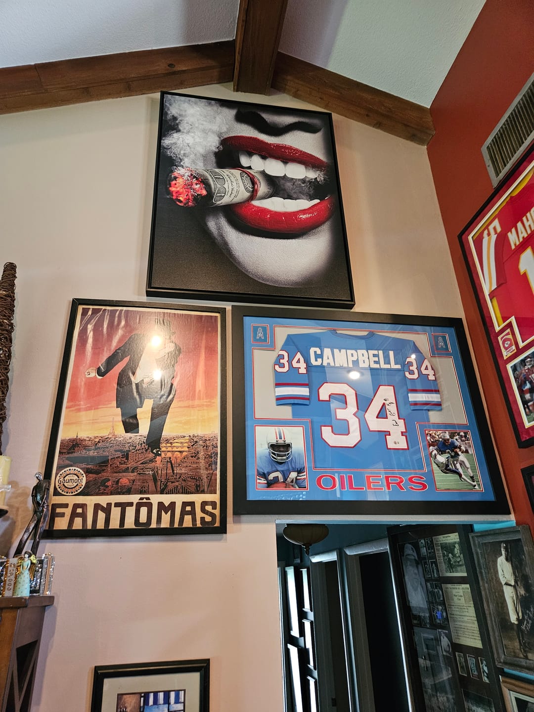Customer photo review of Earl Campbell Autograph Signing