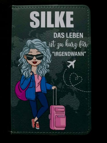 Customer photo review of Auf Reisen - Individuelle Reisepasshülle