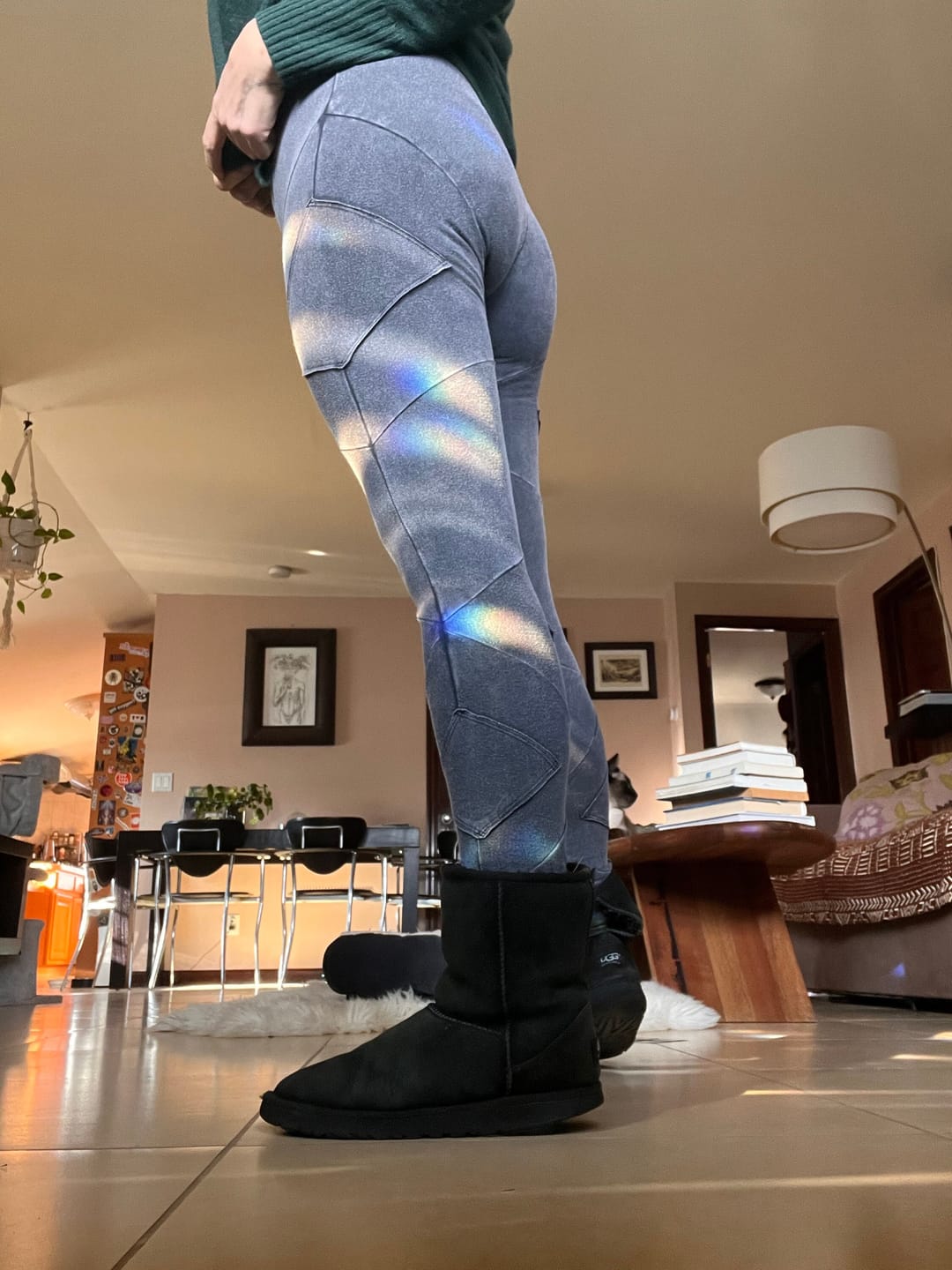 Customer photo review of NYEPI Leggings - [Stonewash]