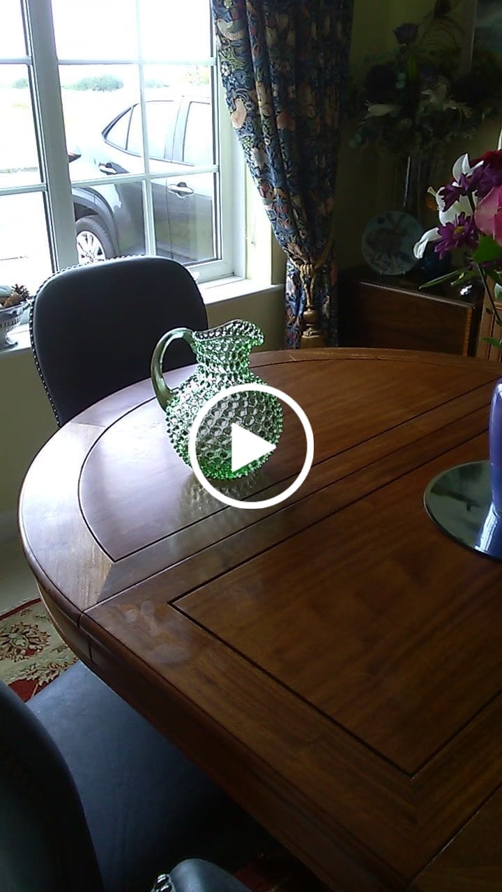Customer video review of Light Green Hobnail Jug