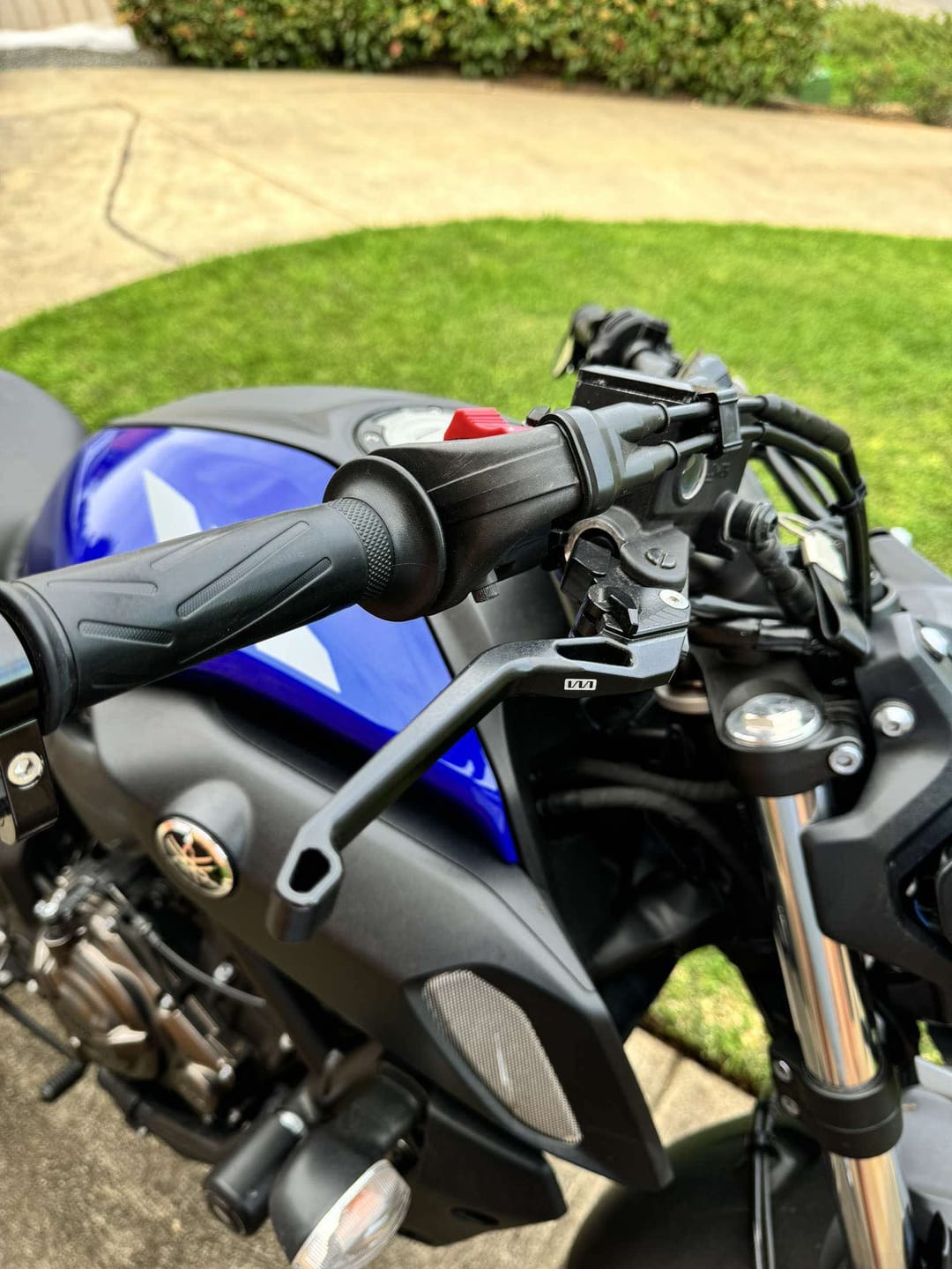 Customer photo review of EVOS Long Levers for Yamaha MT07 / MT09 / XSR700 & More