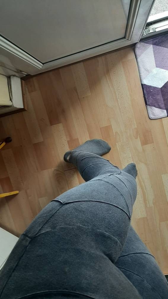 Customer photo review of NYEPI Leggings - [Stonewash]