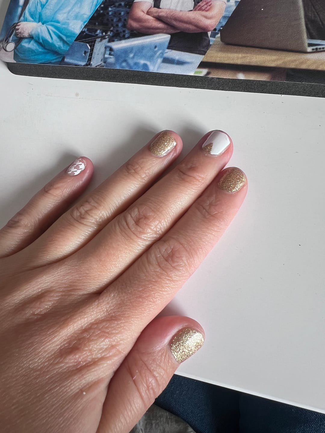 Customer photo review of Elegant Shiny | Stickers de Esmalte