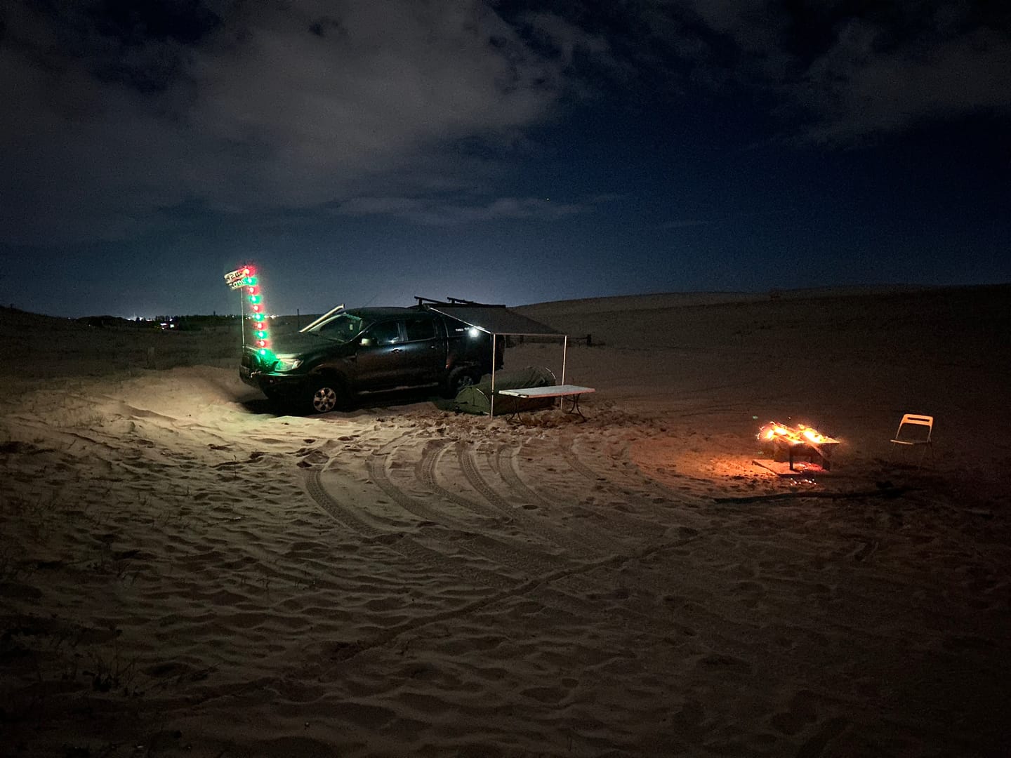 Customer photo review of 6ft LED Whip Lights