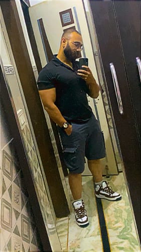 Customer photo review of GALAXY 2.O BROWN BLK Men's High Top sneaker