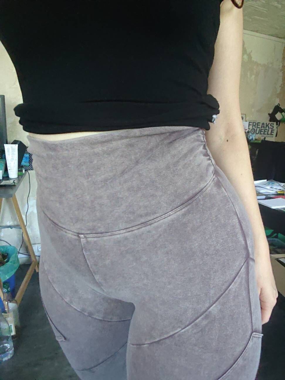 Customer photo review of NYEPI Leggings - [Stonewash]