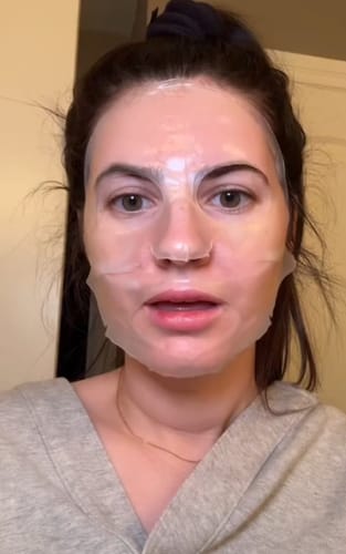 Customer photo review of Bio-Kollagen Real Deep Maske