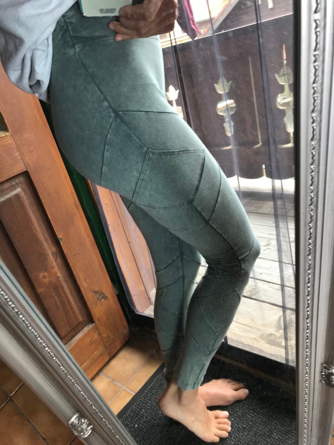 Customer photo review of NYEPI Leggings - [Stonewash]