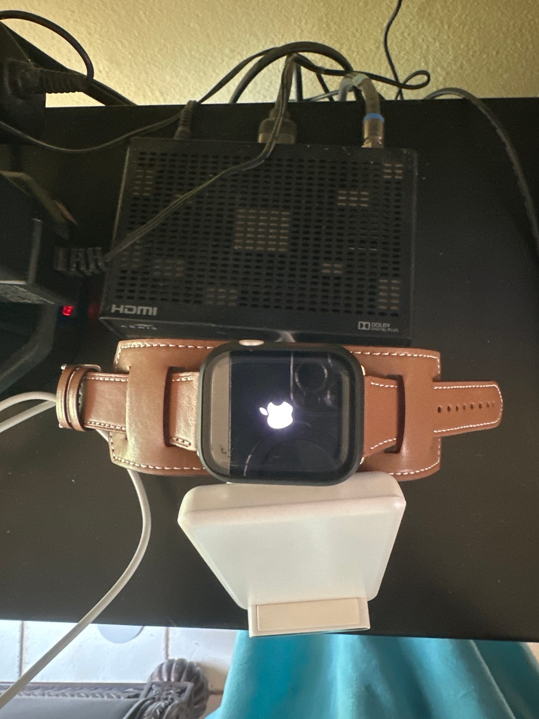 Customer photo review of Dione Leather Band