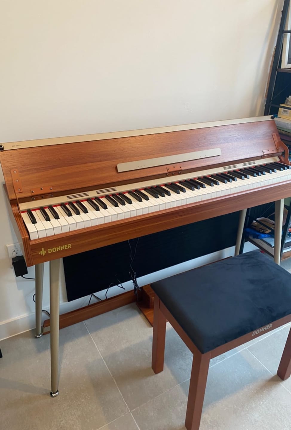 Customer photo review of Donner DDP-80 PLUS Piano numérique Design en bois