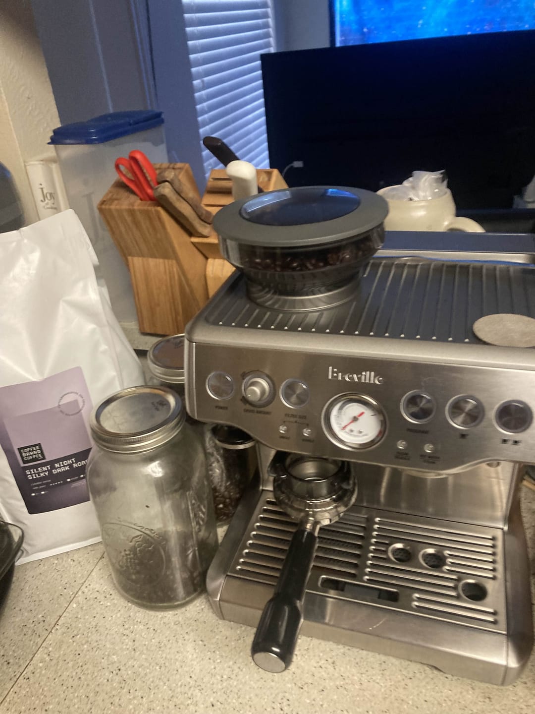 Customer photo review of Silky Ultra Dark Roast