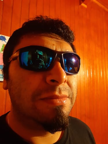 Customer photo review of Lente Polarizado Serie S color Azul