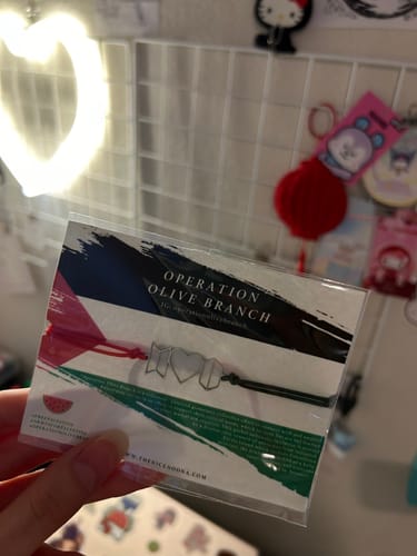 Customer photo review of Operation Olive Branch Bracelet