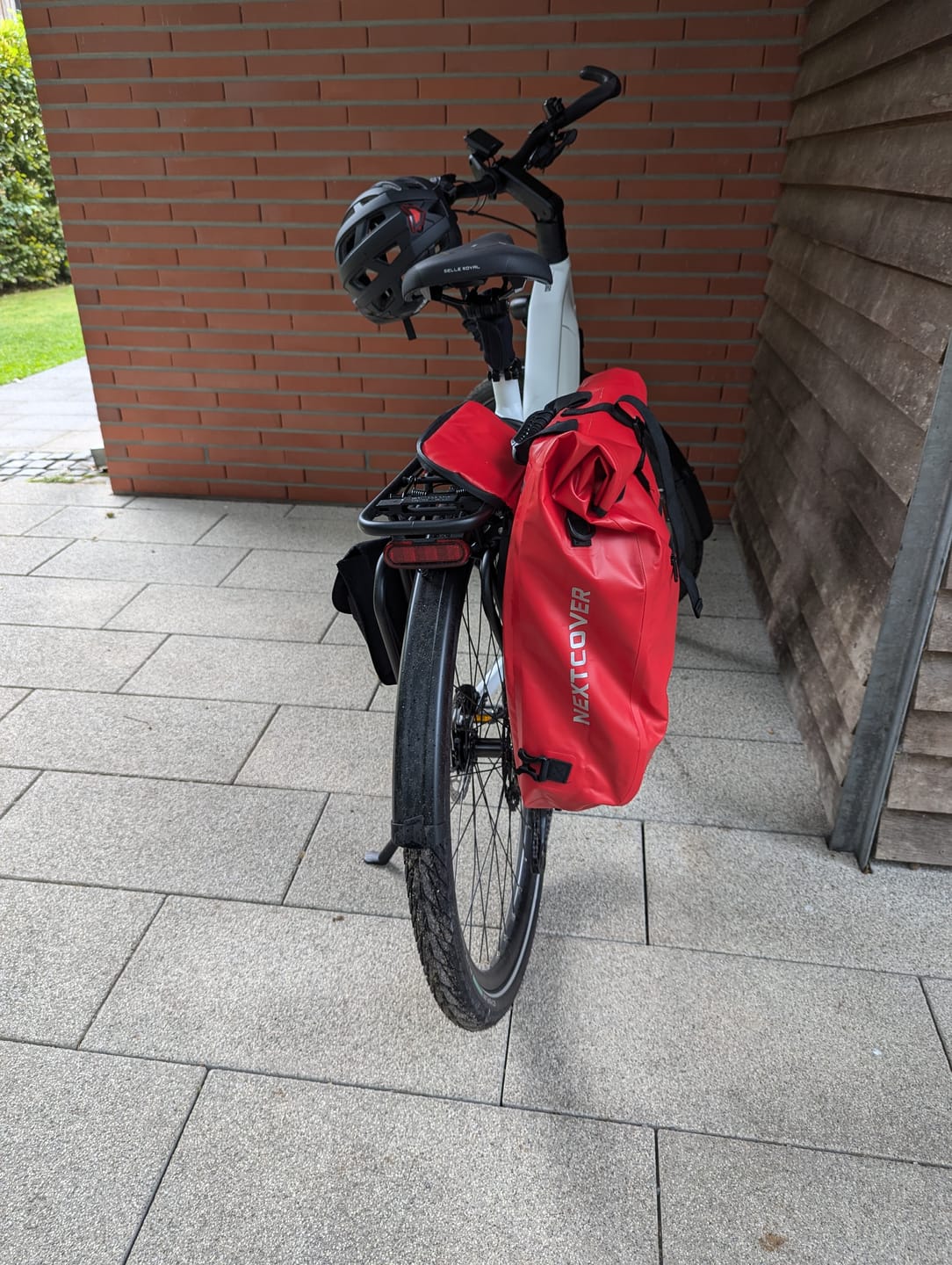 Customer photo review of NextBag 3in1 Fahrradtasche - dein Begleiter für den Alltag