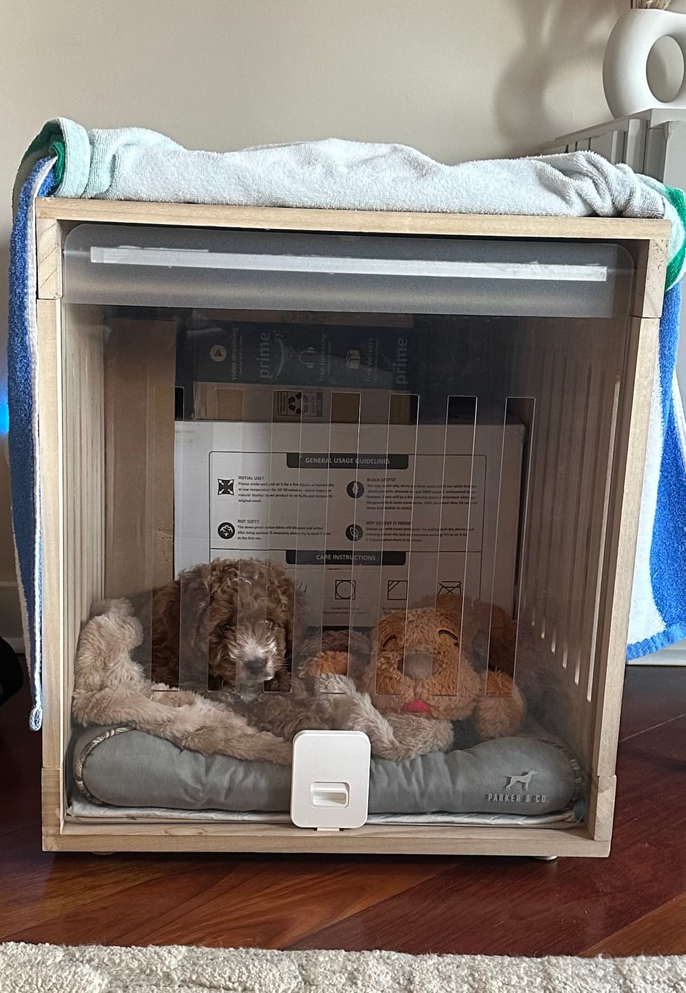 Customer photo review of Dog Crate