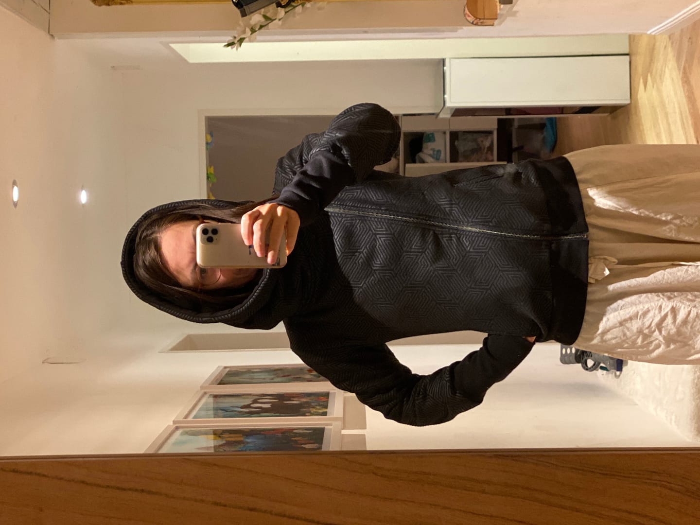 Customer photo review of TRANSFORMATION Hoodie - [Green Hypnotik]