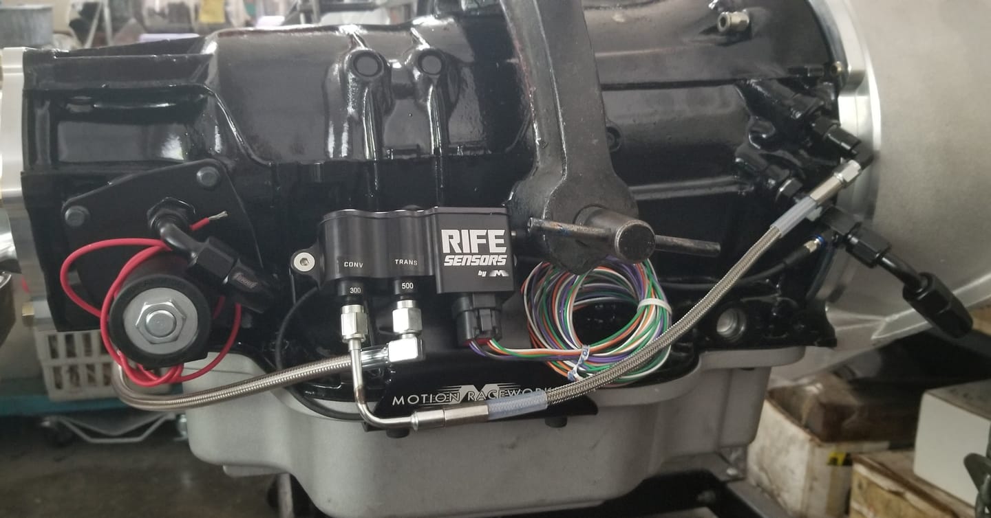 Customer photo review of RIFE Transmission Dual Pressure Sensor/ Temp Sensor Combo Kit