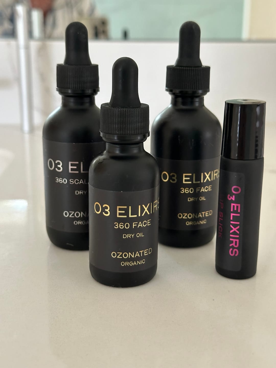 Customer photo review of 360 Face Dry Oil