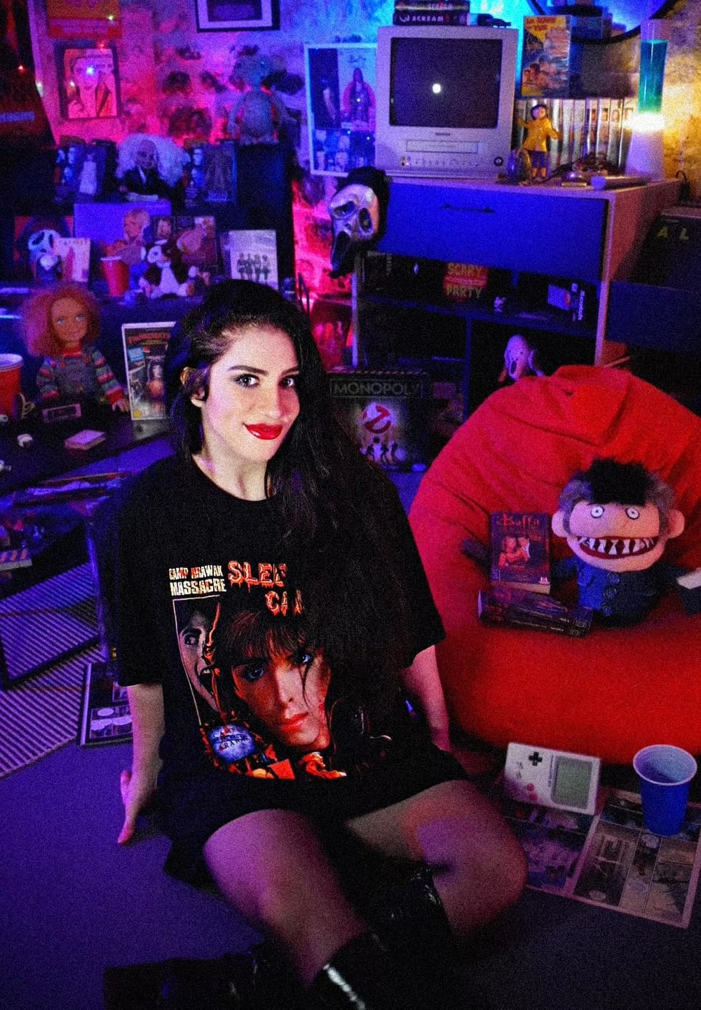 Customer photo review of Sleepaway Camp Arawak Massacre T-Shirt