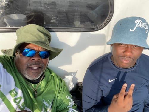 Customer photo review of Custom Bass Fishing Long Sleeve Tournament Fishing Shirts, Bass Performance Fishing Jerseys | Green IPHW5803