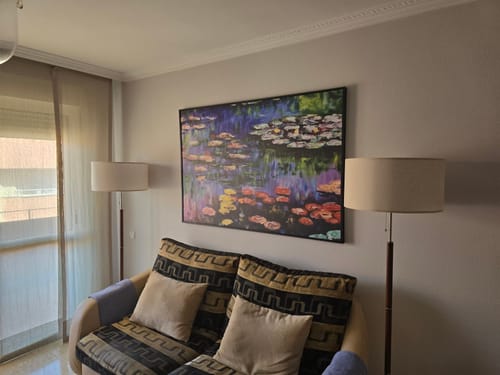 Customer photo review of Ninfee dello Stagno a Giverny - Claude Monet