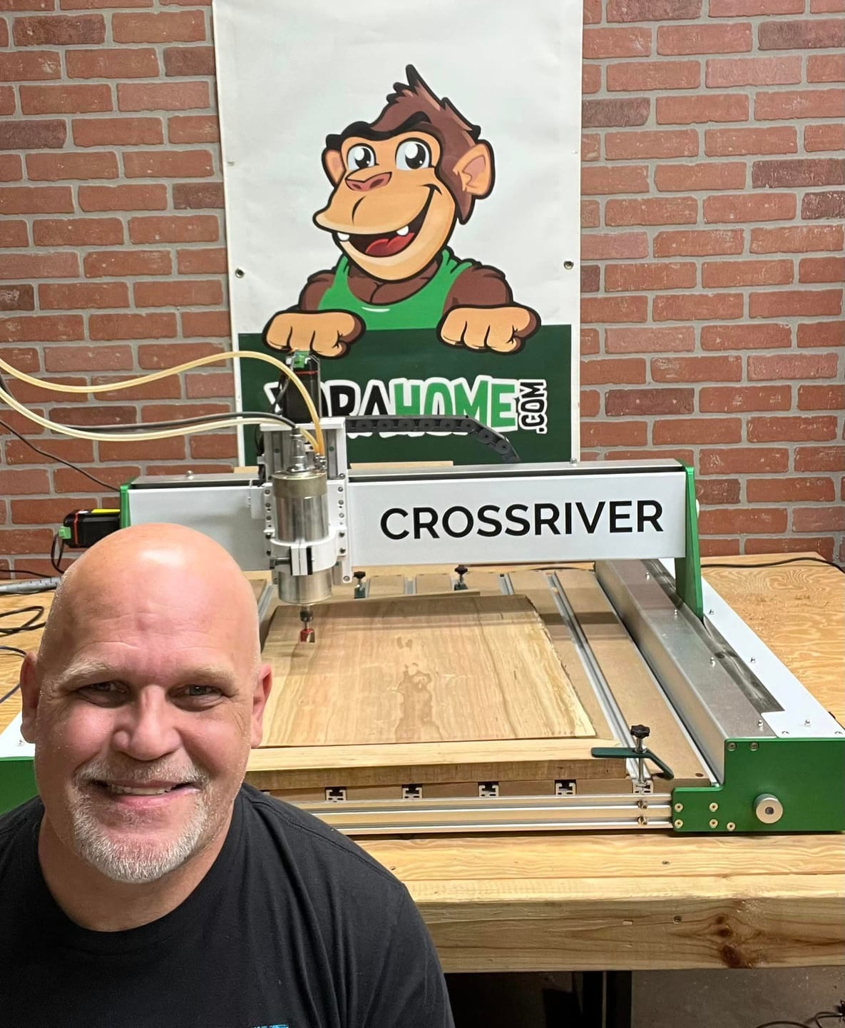 Customer photo review of YoraHome® CrossRiver Benchtop CNC Router 6060