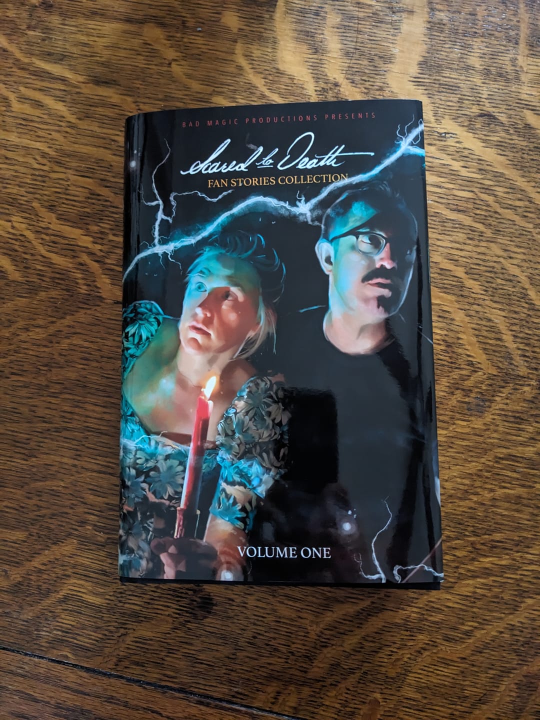 Customer photo review of Scared To Death Book Vol One UNSIGNED