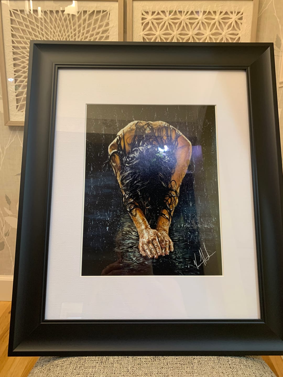 Customer photo review of The Art of Surrender Greeting Card