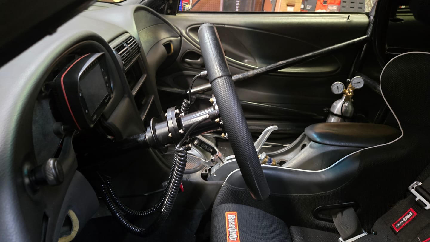 Customer photo review of Steering Column Extension 3.5" for 5 or 6 Bolt Steering Wheels and Quick Disconnect 15-00019