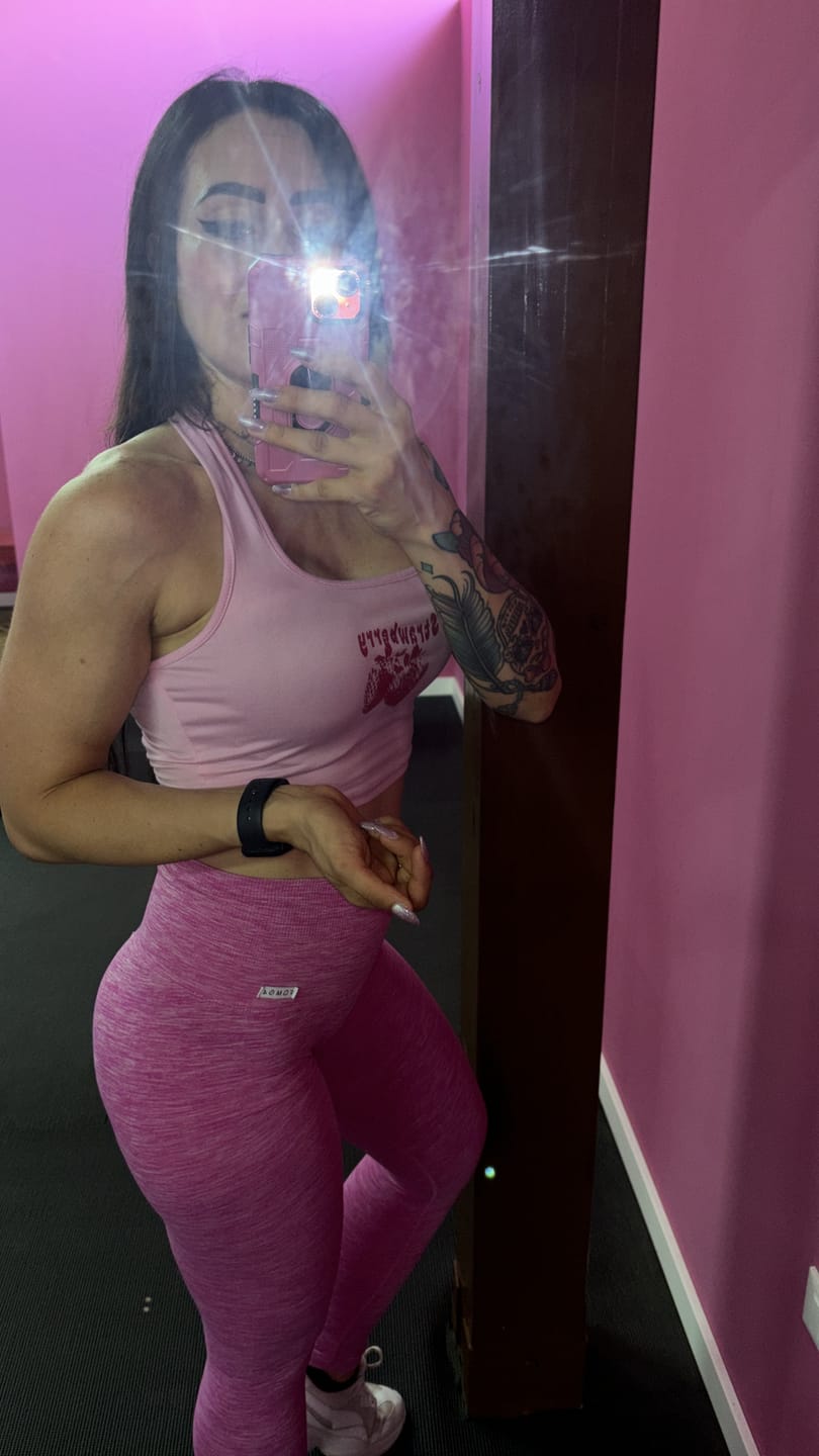 Customer photo review of Leggings Pulsar Fuxia