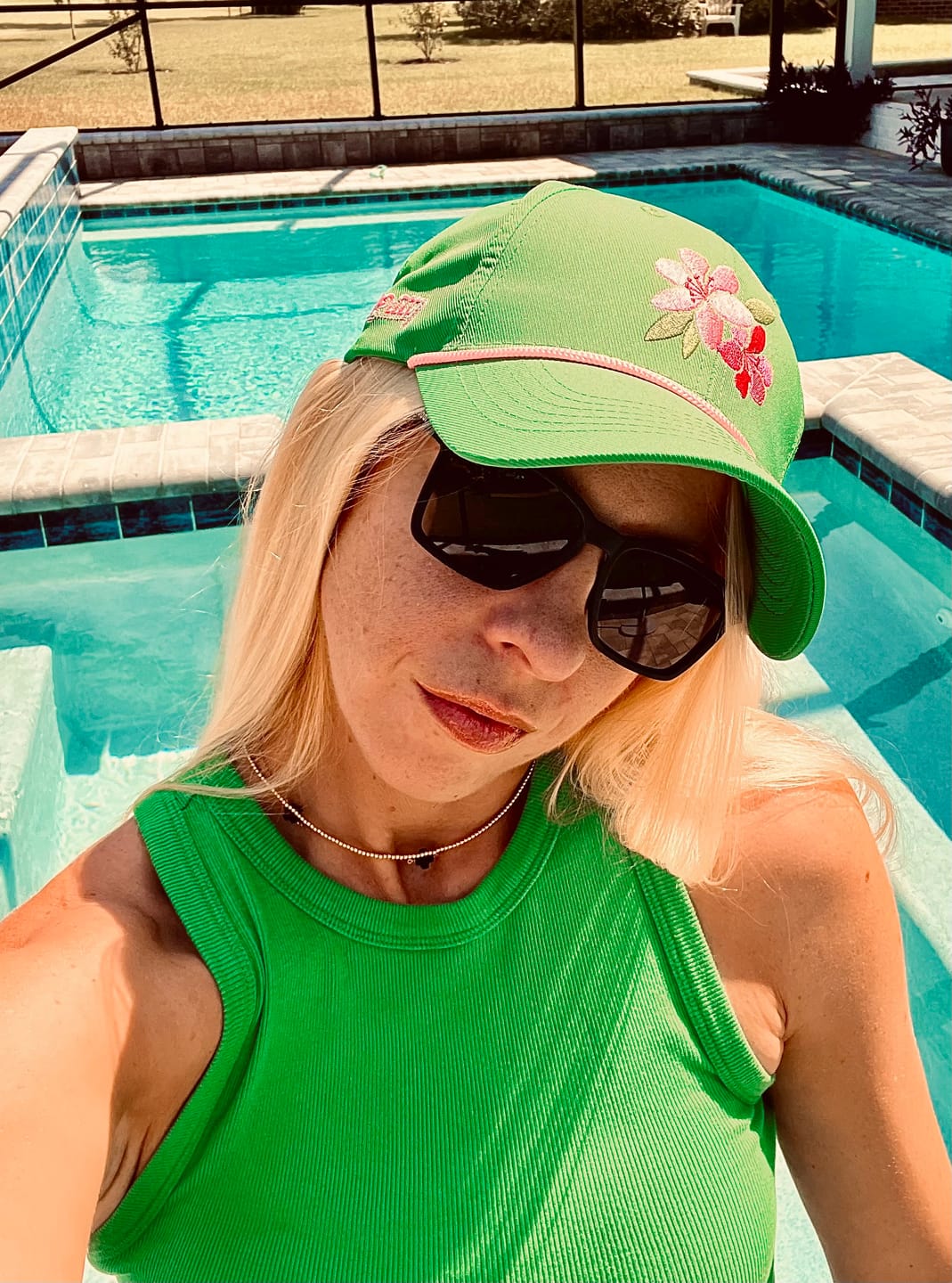 Customer photo review of Azalea Flower Hat