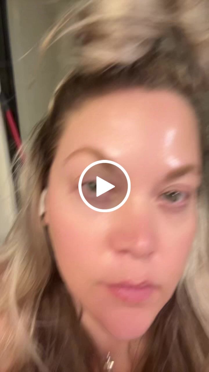 Customer video review of Glow Peel Pads