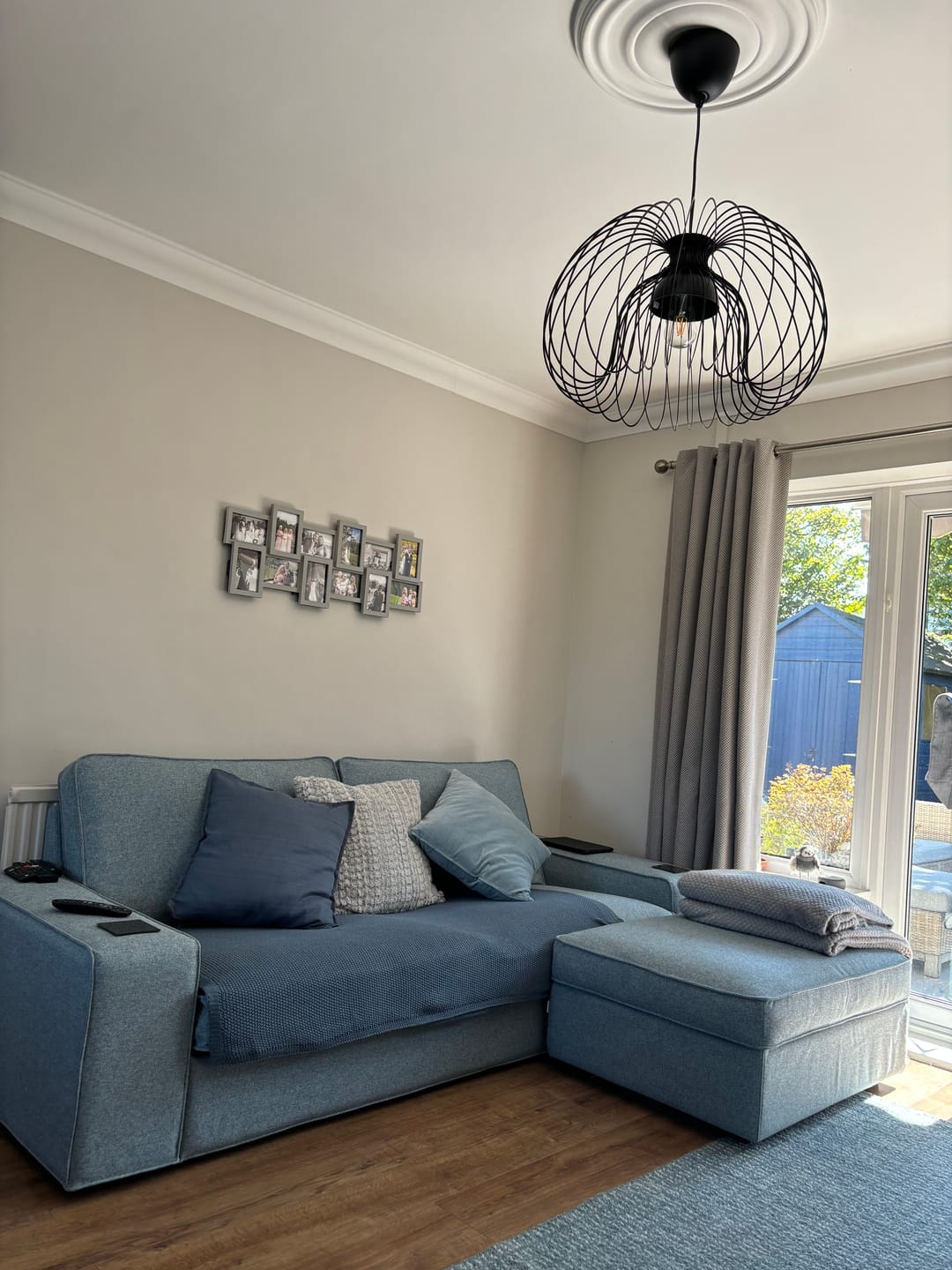 Customer photo review of KIVIK IKEA Footstool Cover