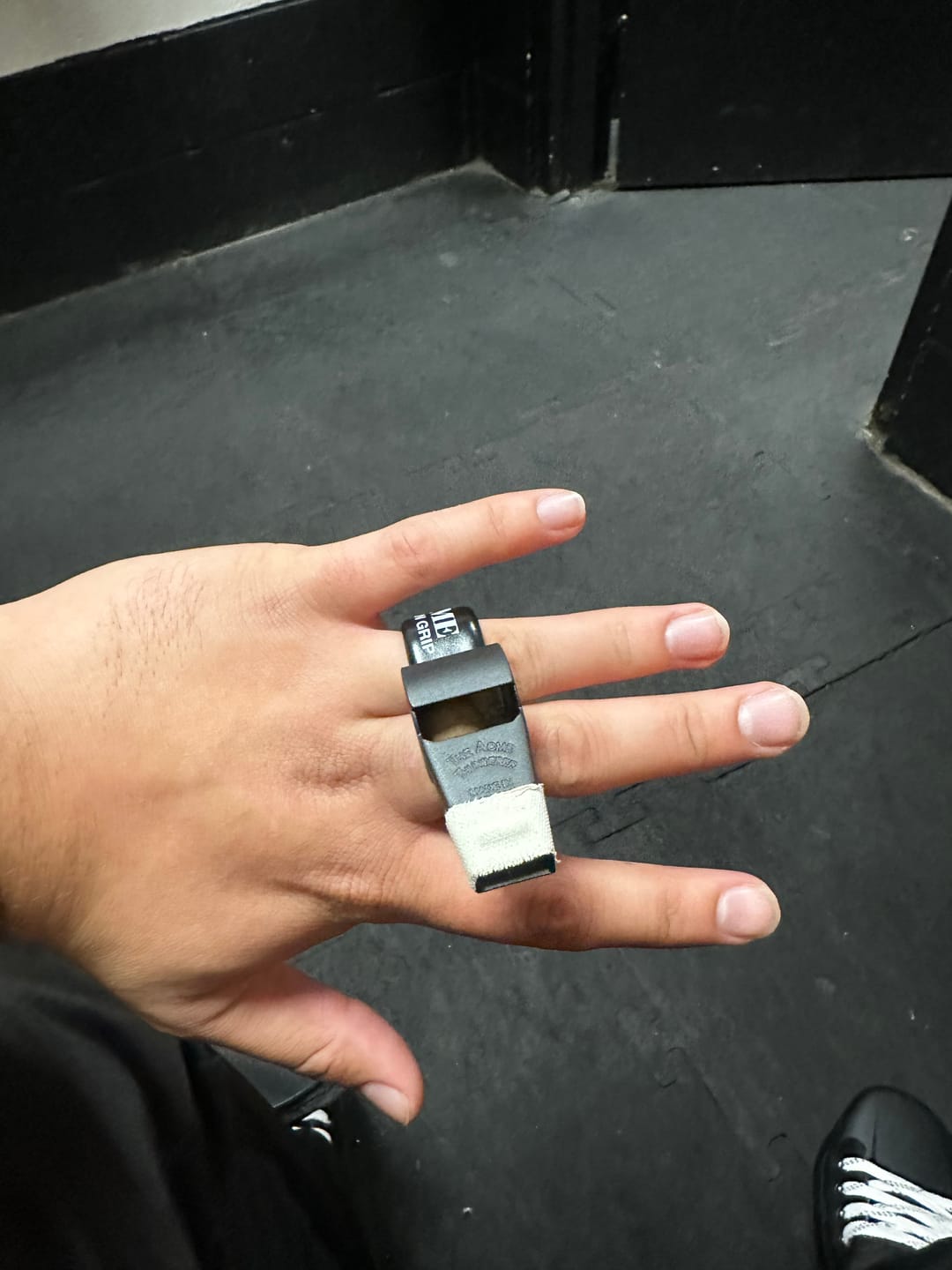 Customer photo review of ACME WHISTLE THUNDERER 477/58.5 MATTE BLACK SPECIAL EDITION