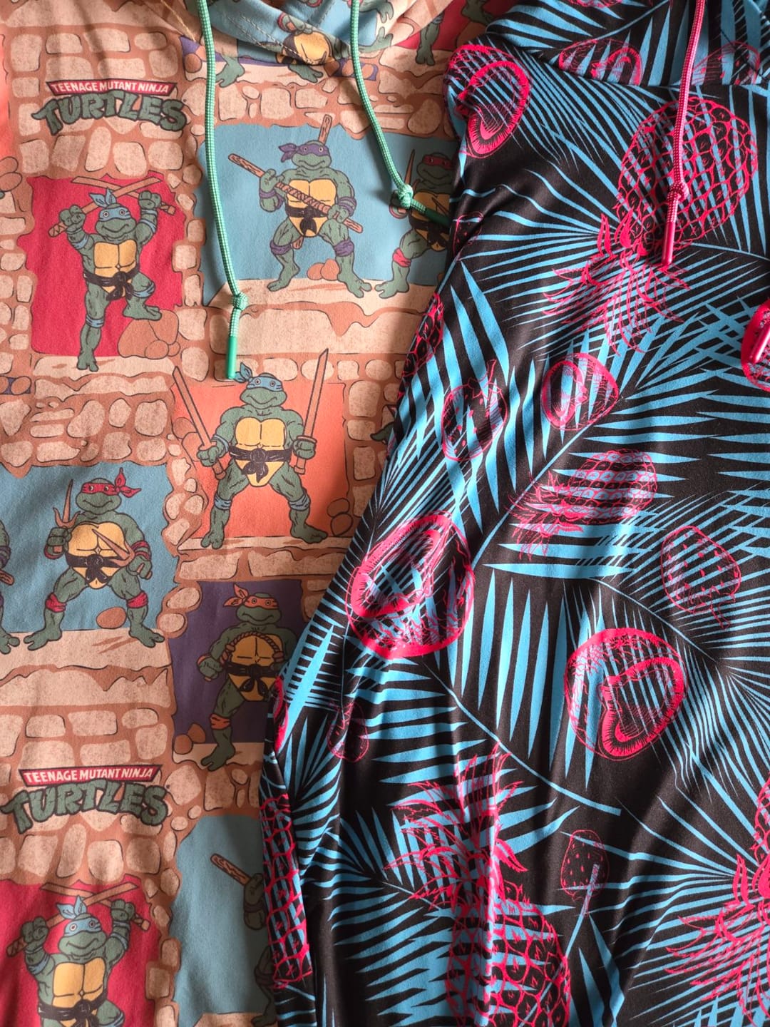 Customer photo review of Teenage Mutant Ninja Turtles "Cowabunga Covers" – Performance Hoodie