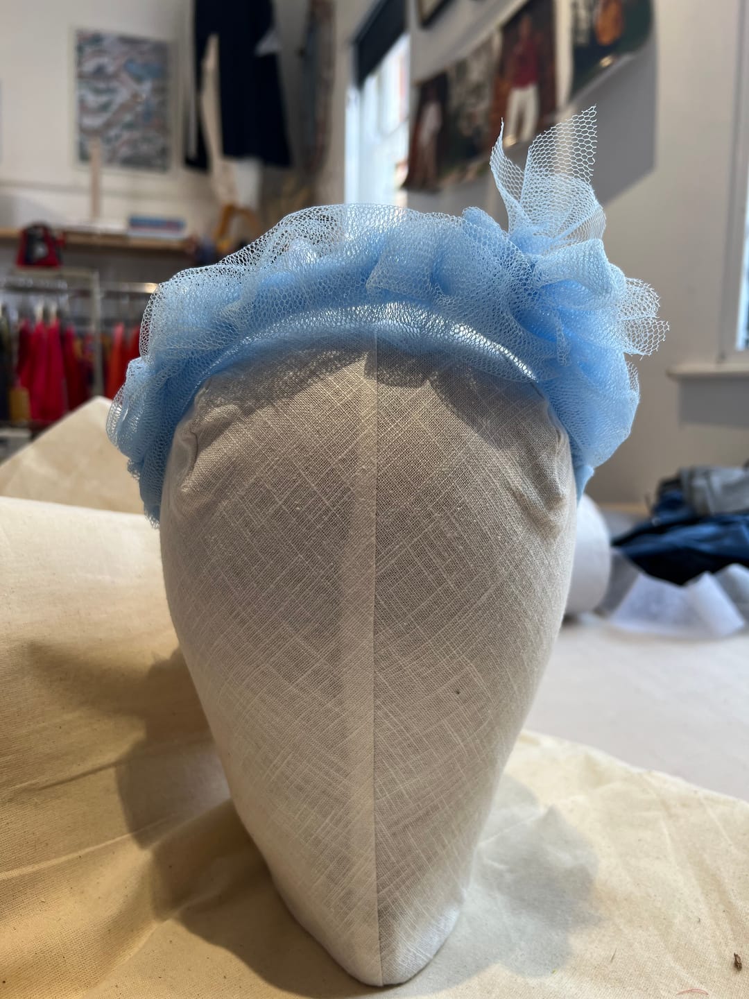 Customer photo review of Plain Dress Net Fabric