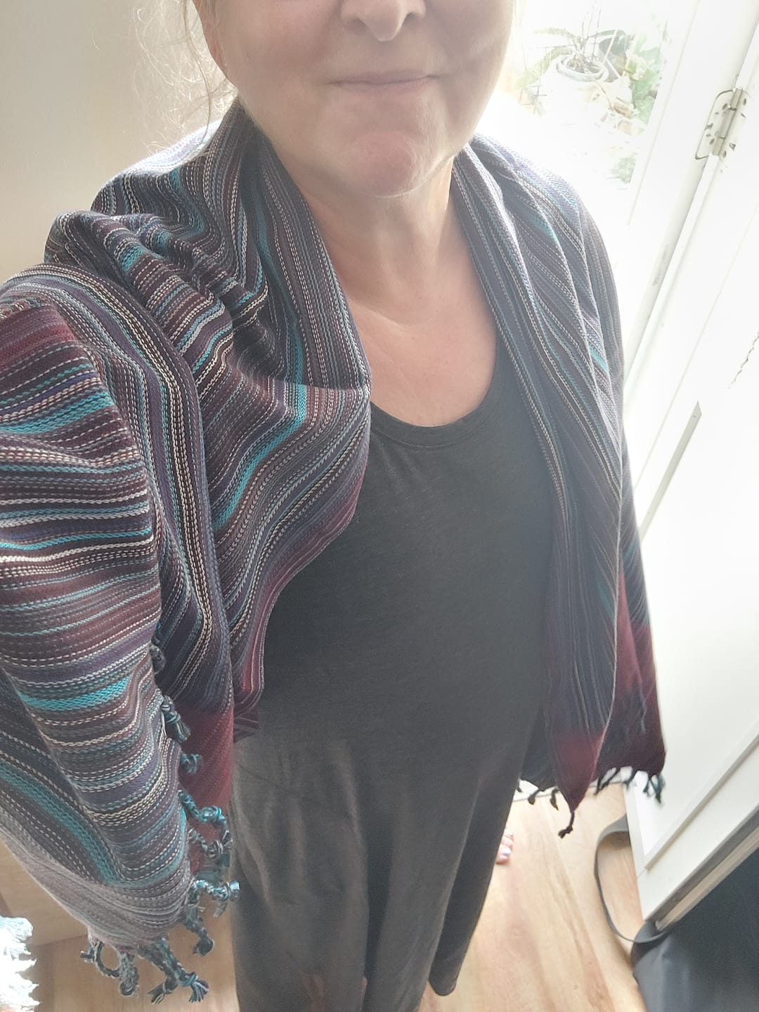Customer photo review of NEW! Organic Cotton Turkish Towel Multi