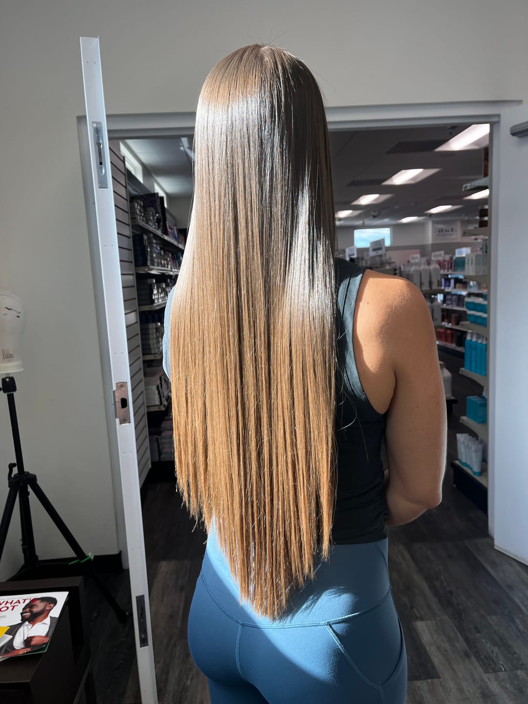 Customer photo review of TKS Tanino Blend Professional Smoothing System Treatment 2.0