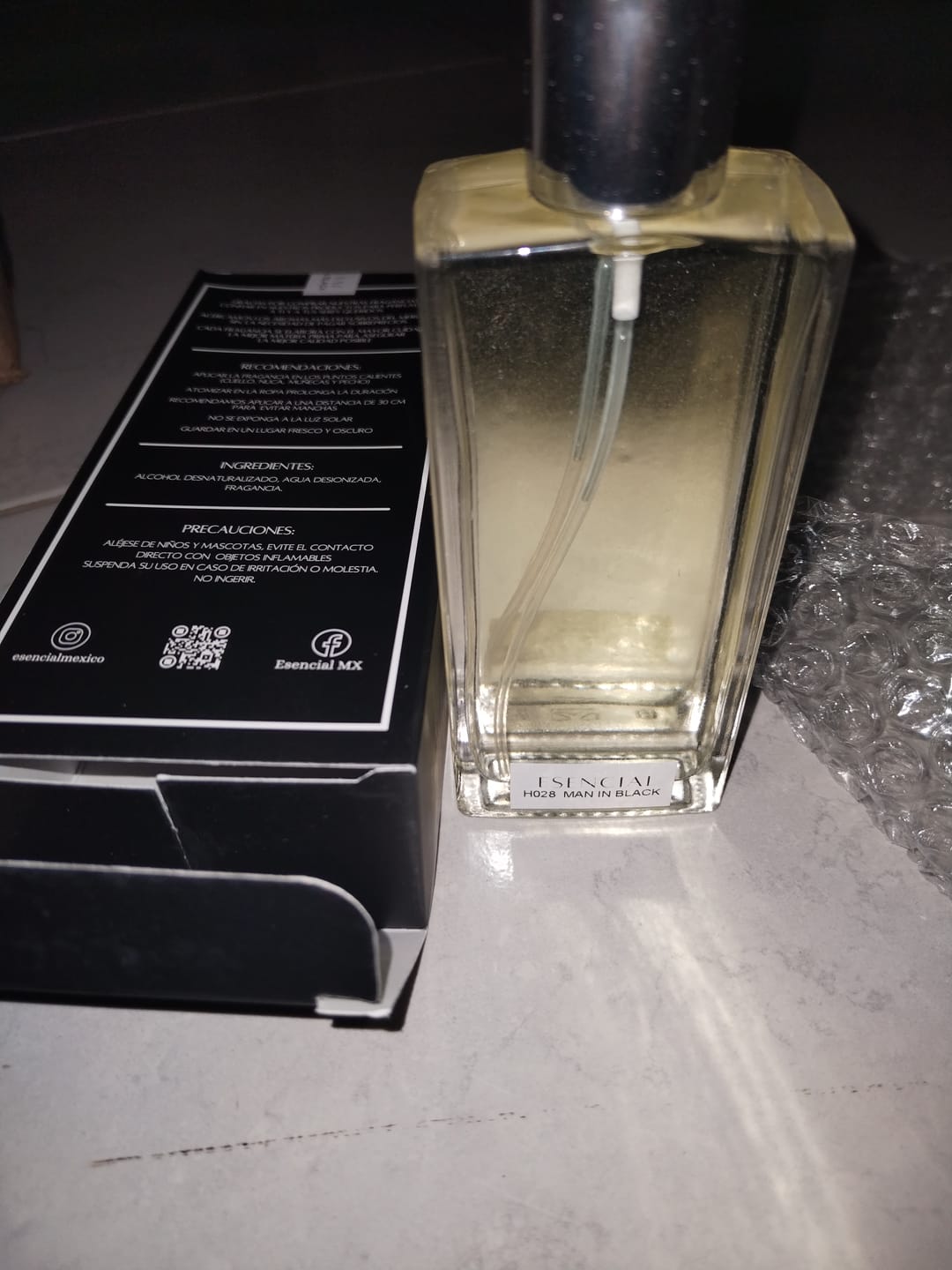 Customer photo review of H028 Inspirado en: Bvlgari Man In Black - Bvlgari