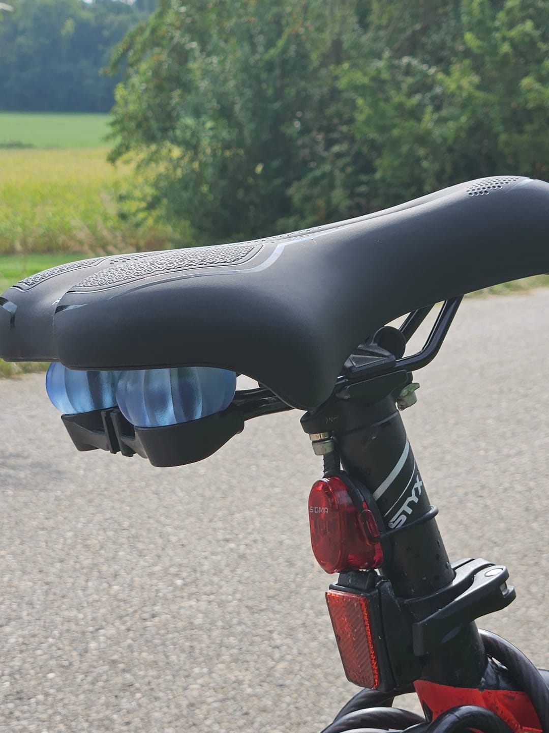 Customer photo review of Bikesattel - Premium Universal Sattel