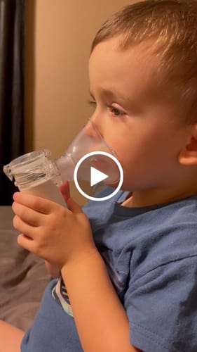Customer video review of 3% SALINE VIALS FOR NEBULIZER MACHINE - FOR ADULT & KIDS INHALATION THERAPY  - 25 PACK / 5ML VIALS