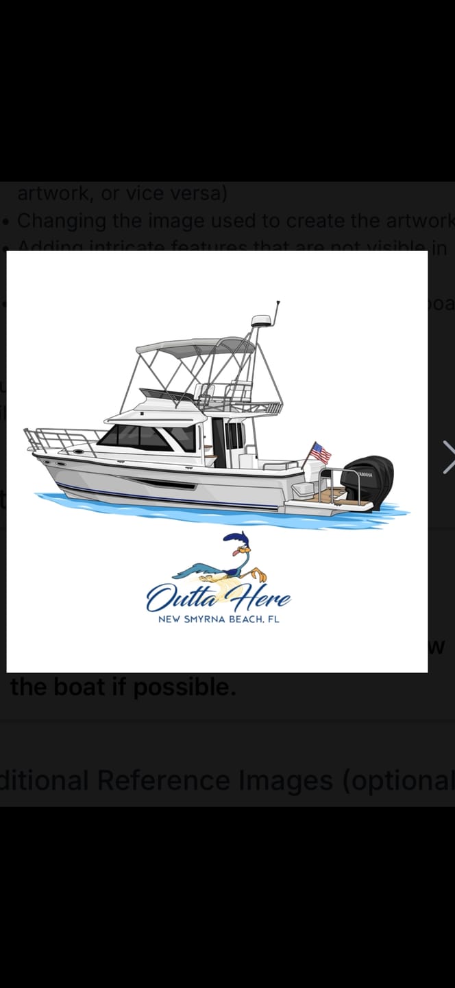 Customer photo review of Custom Indoor/Outdoor Dock Mat