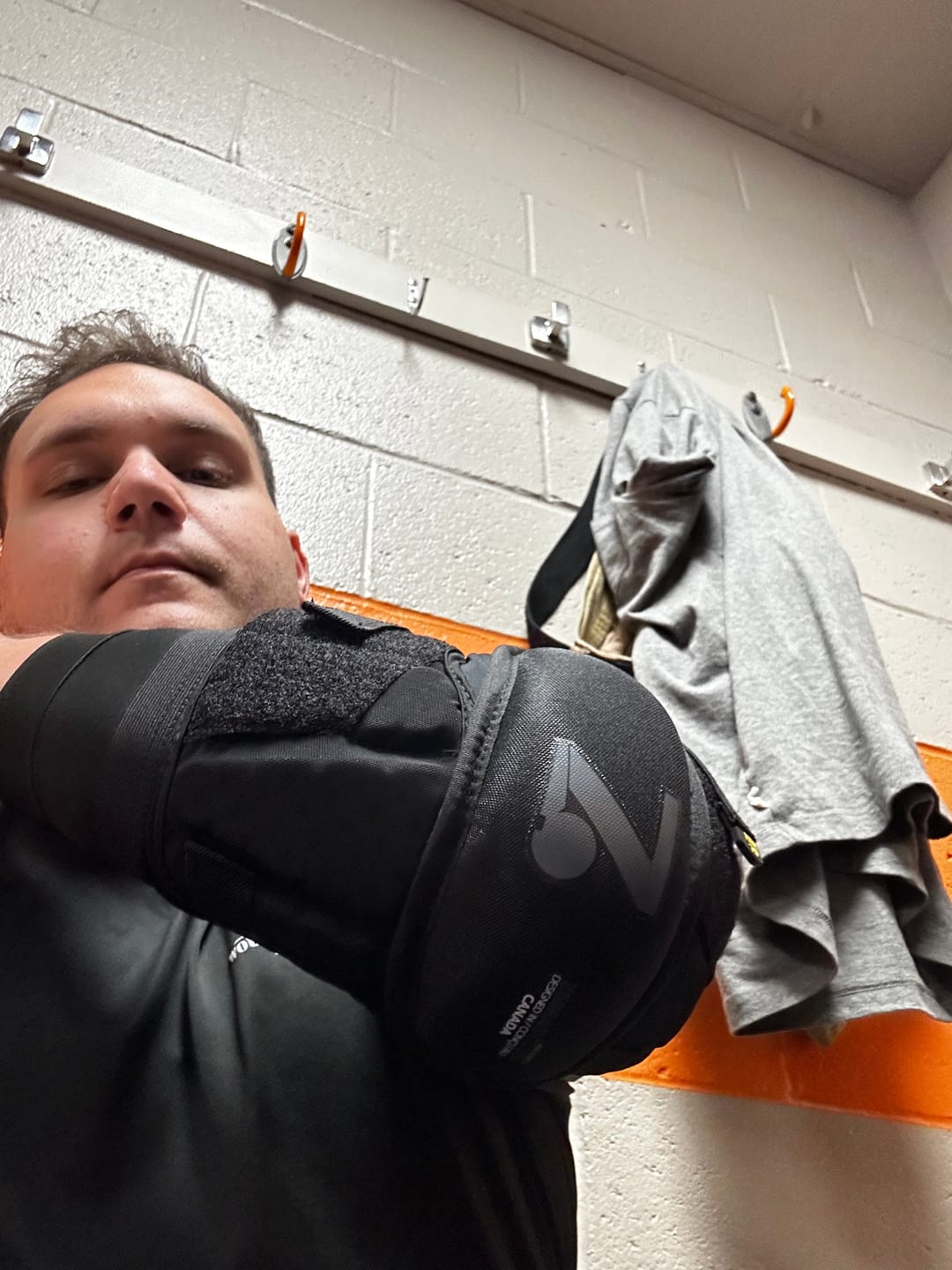 Customer photo review of ZEP-PRO HOCKEY REFEREE SLEEVE ELBOW PADS - BLACK EDITION 2024
