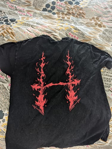 Customer photo review of CHOSO ARROWS VINTAGE OVERSIZE TEE