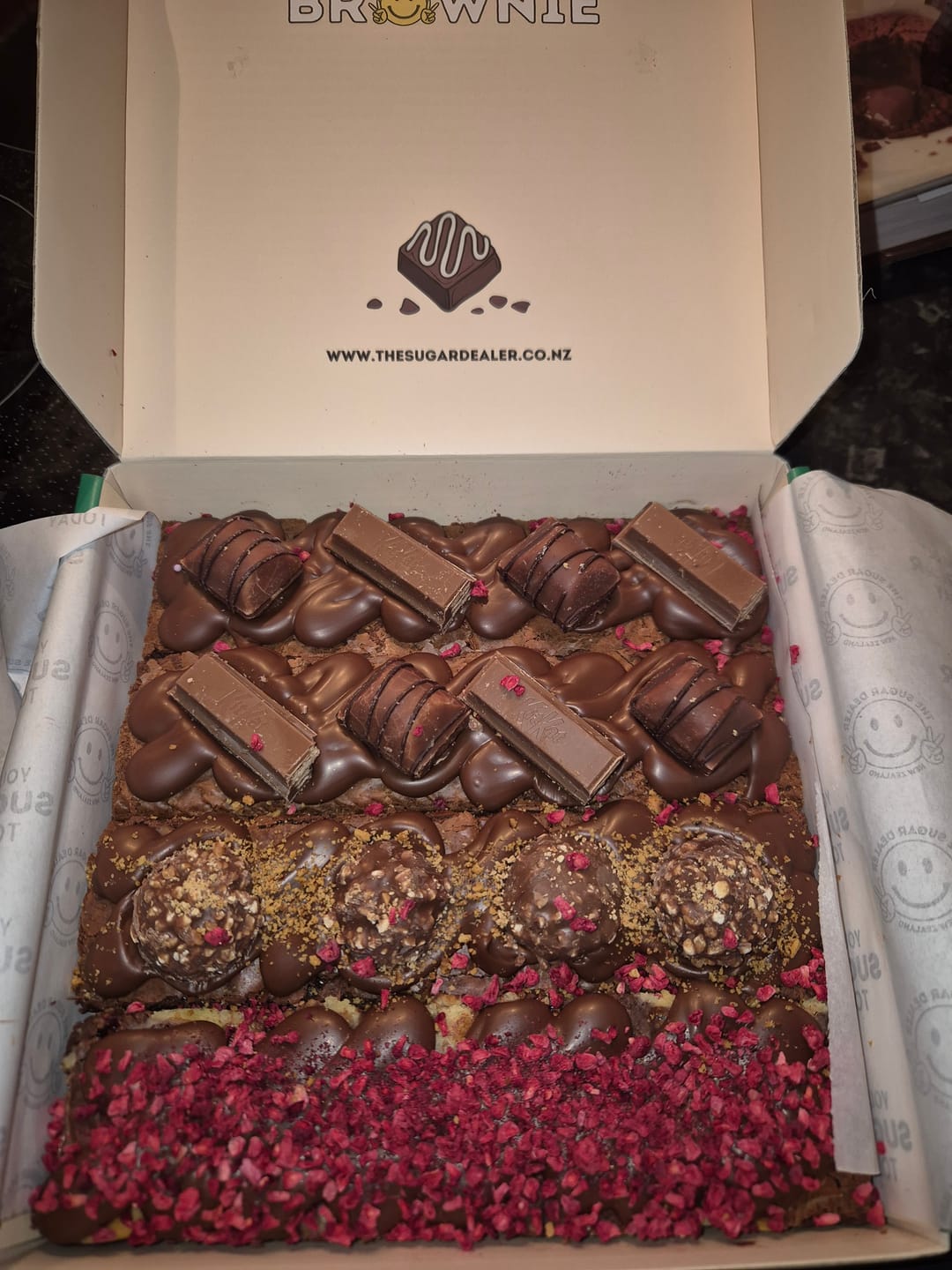 Customer photo review of Flavour sampler box