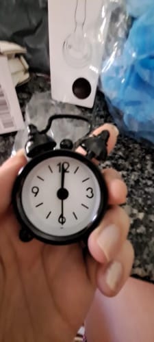 Customer photo review of Mini réveil vintage