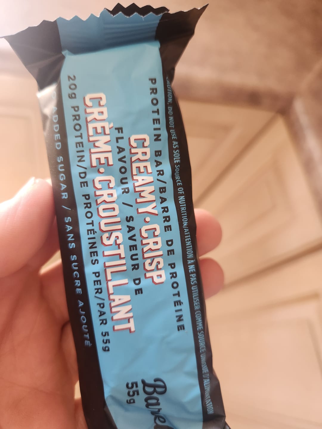 Customer photo review of Barebells - Barre Protéinée 55g