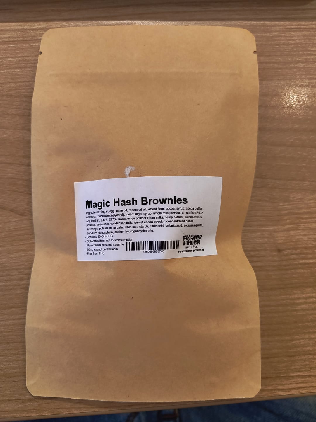 Customer photo review of Magic Hasch Brownies - POWER LVL: 5/5