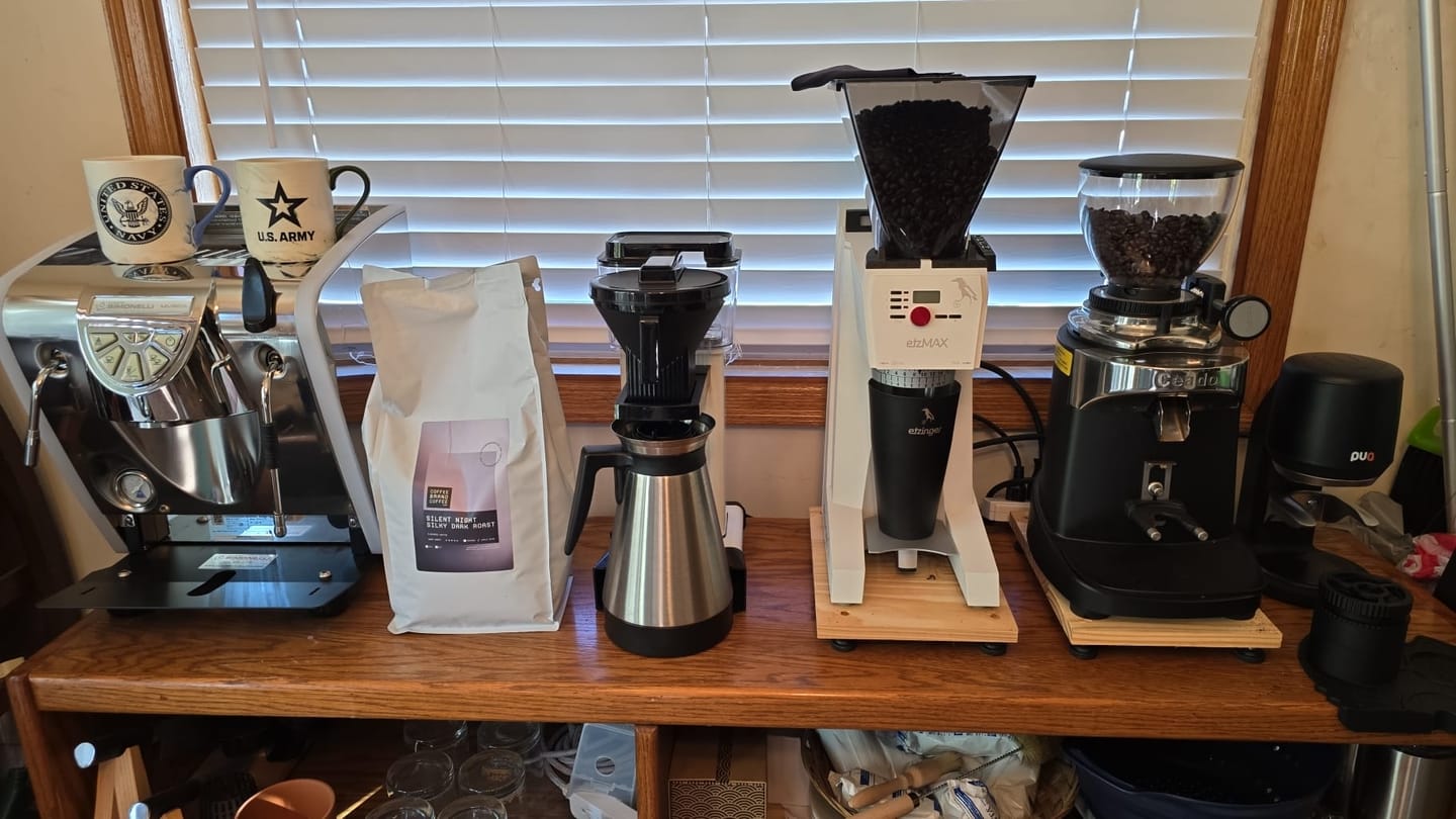 Customer photo review of Silky Ultra Dark Roast