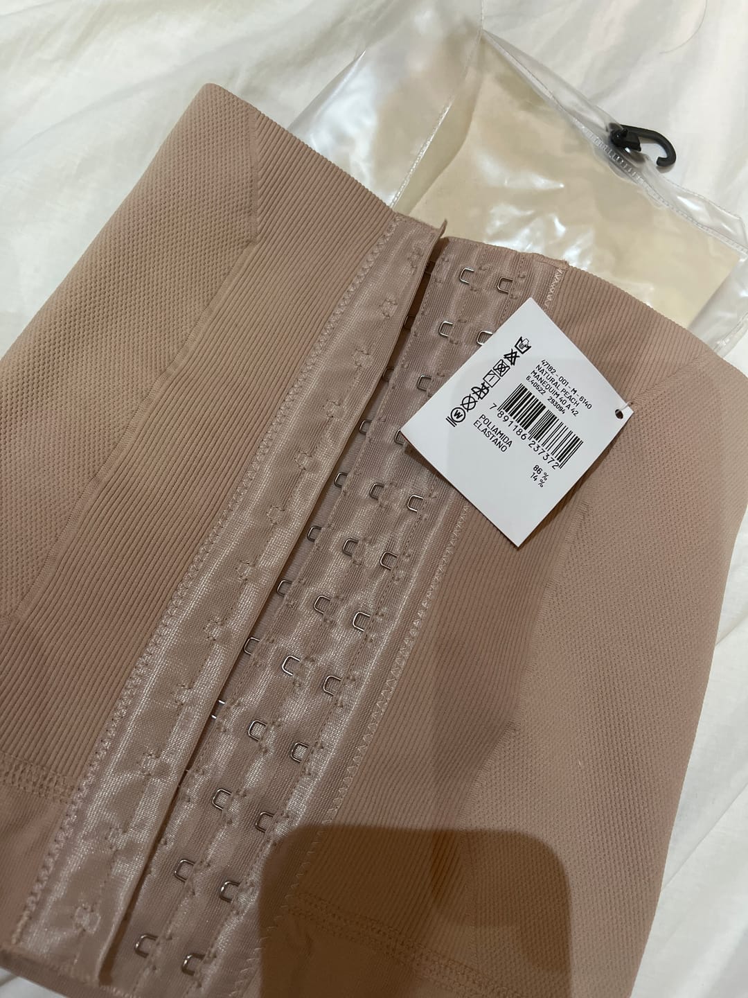 Customer photo review of Microfiber Waist And Abdomen Control Corset